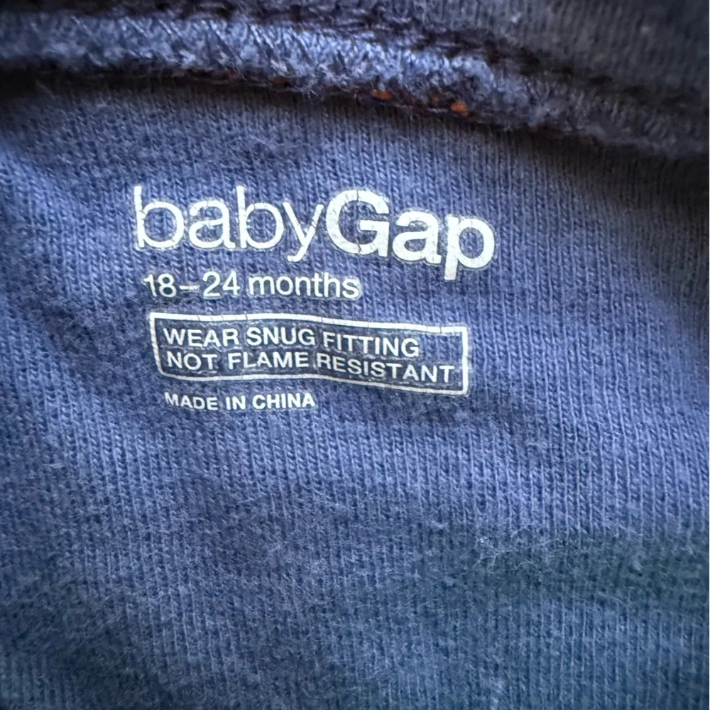 Gap Stripe Cotton Zip up shorts Onesie Baby Boy
